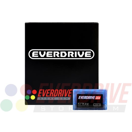 Everdrive GBA Mini - Frosted Blue by Krikzz for GBA