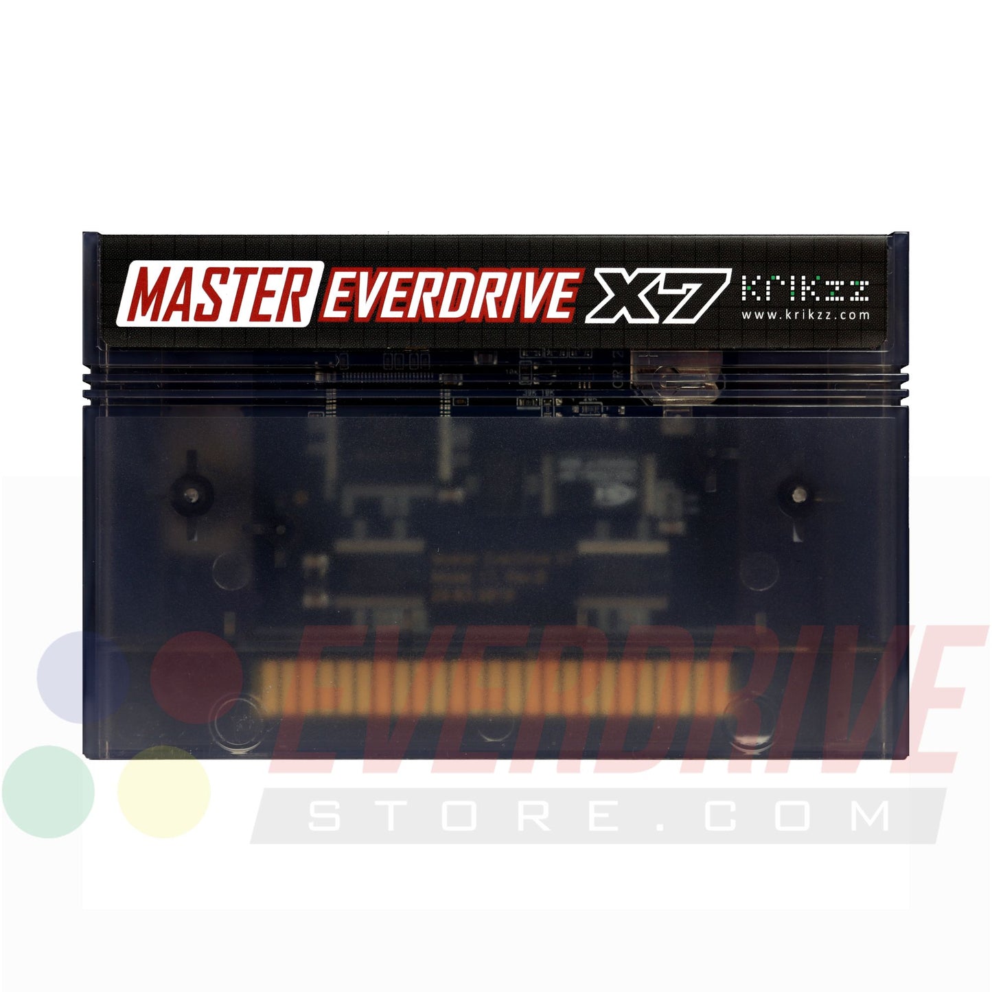 Master Everdrive X7 - Frosted Black by Krikzz for Master System