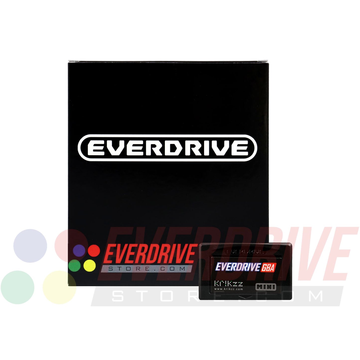 Everdrive GBA Mini - Black by Krikzz for GBA