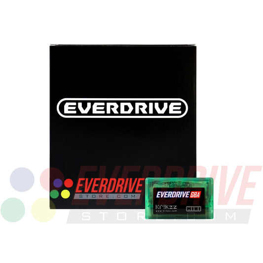 Everdrive GBA Mini - Frosted Green by Krikzz for GBA