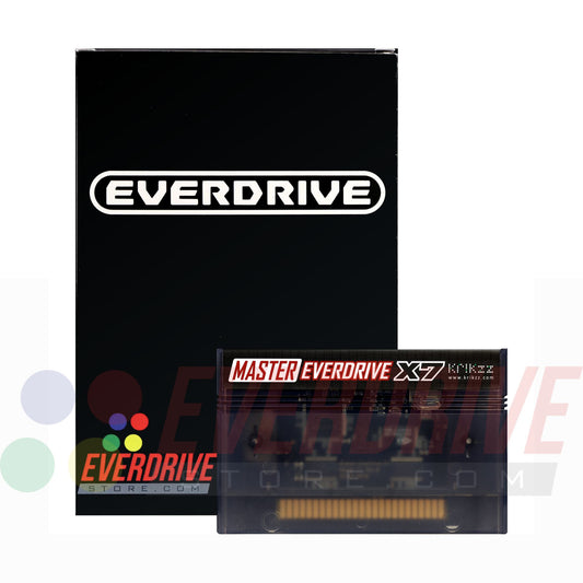 Master Everdrive X7 - Frosted Black by Krikzz for Master System