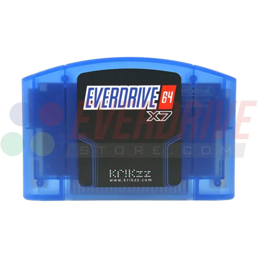 Everdrive 64 X7 - Frosted Blue by Krikzz for N64 Krikzz