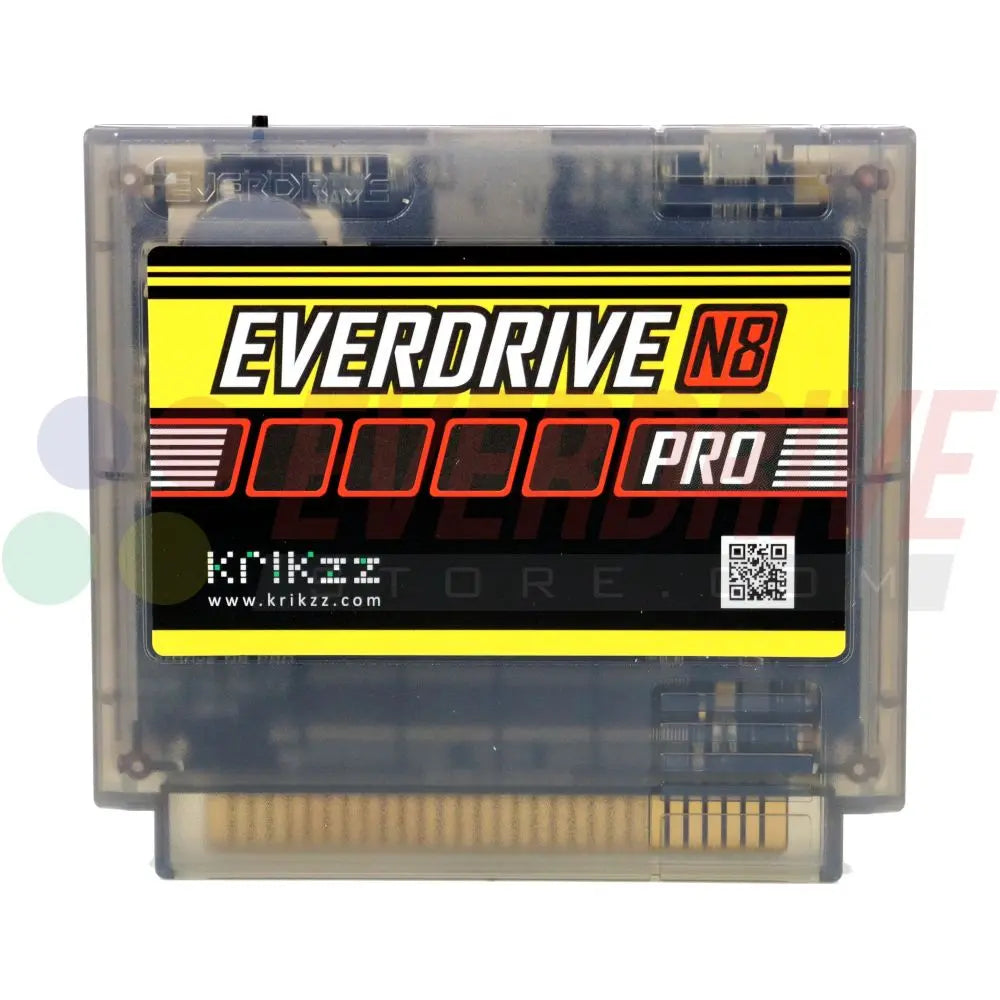 Everdrive N8 Pro - Frosted Black by Krikzz for Famicom Krikzz