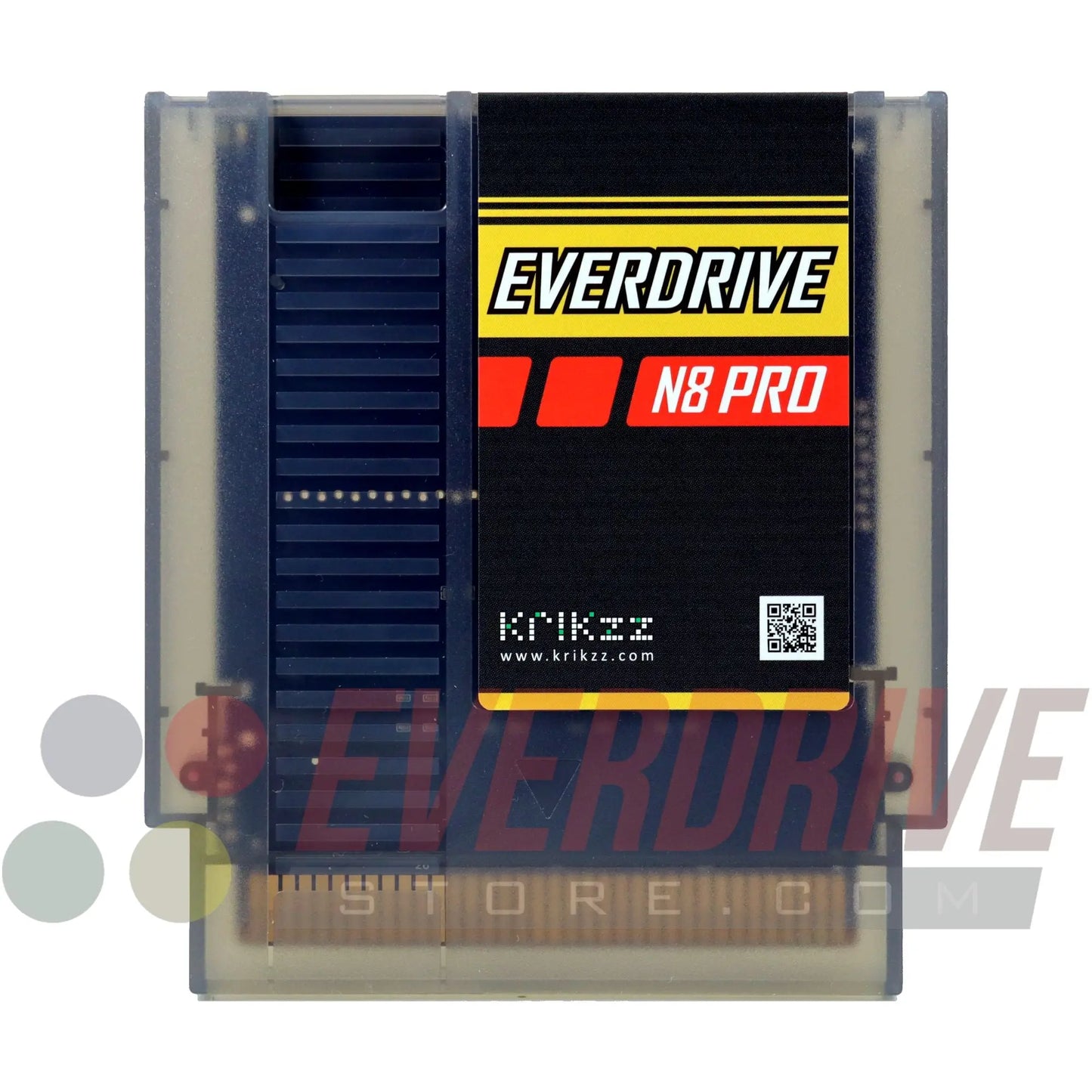 Everdrive N8 Pro - Frosted Black by Krikzz for NES Krikzz