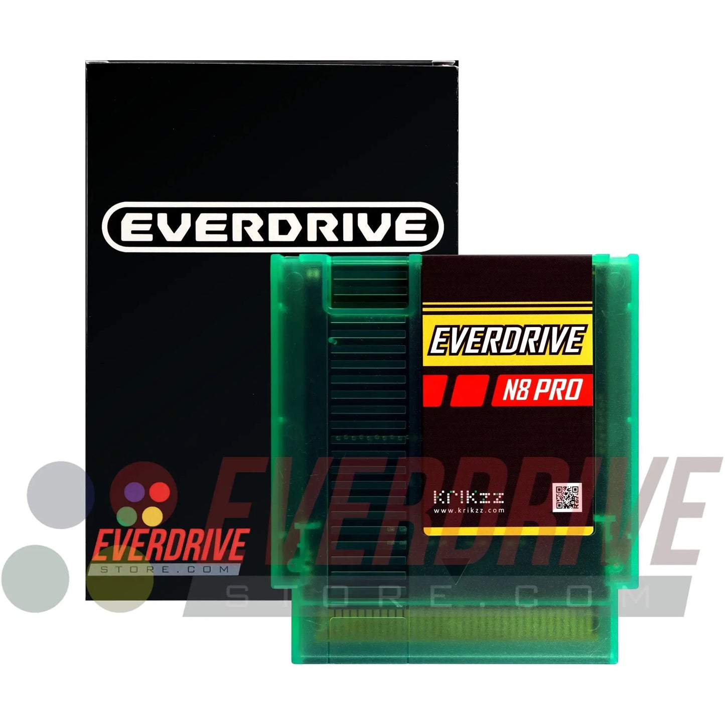 Everdrive N8 Pro - Frosted Green by Krikzz for NES Krikzz