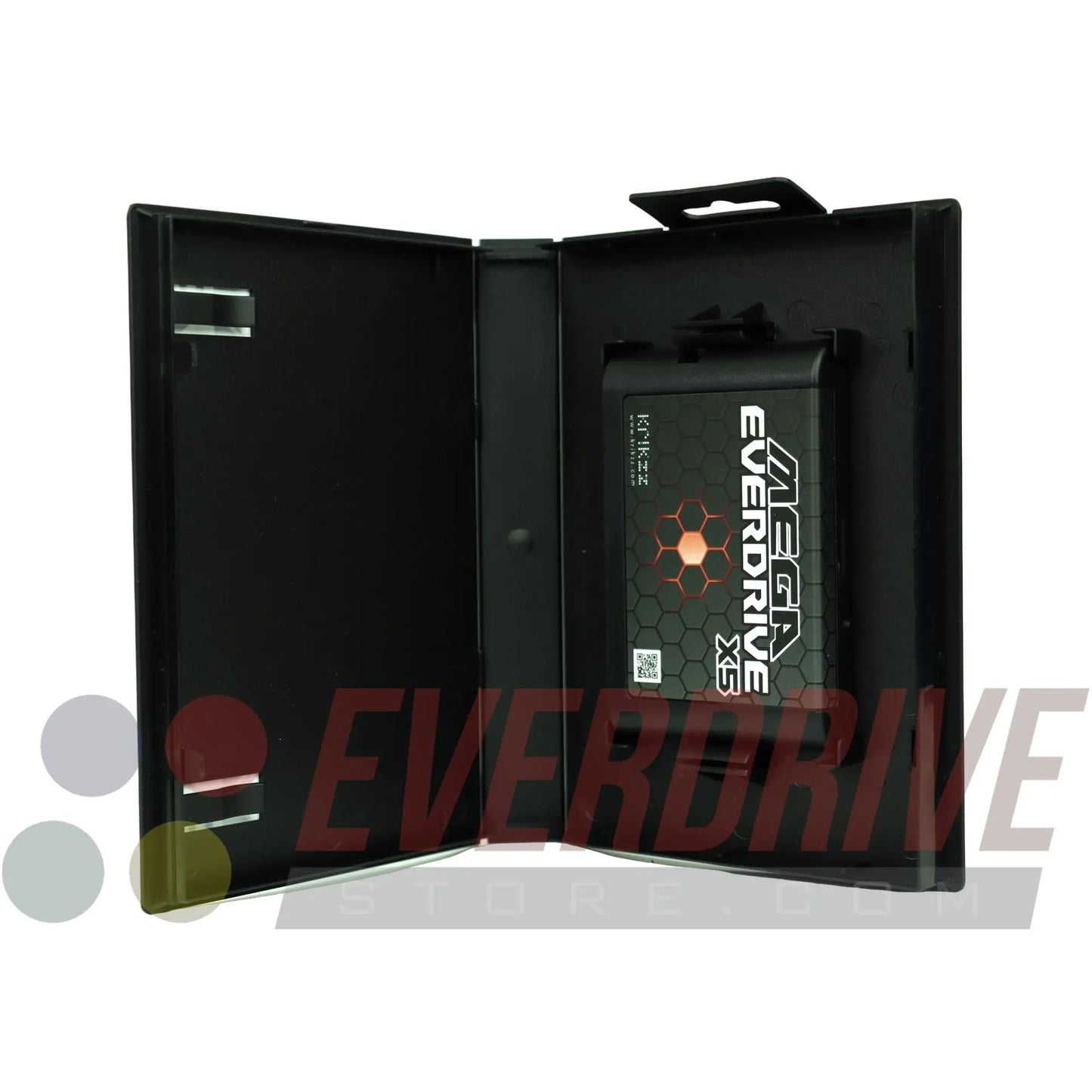 Mega Everdrive X5 - Frosted Black by Krikzz for Genesis or Mega drive KRIKzz