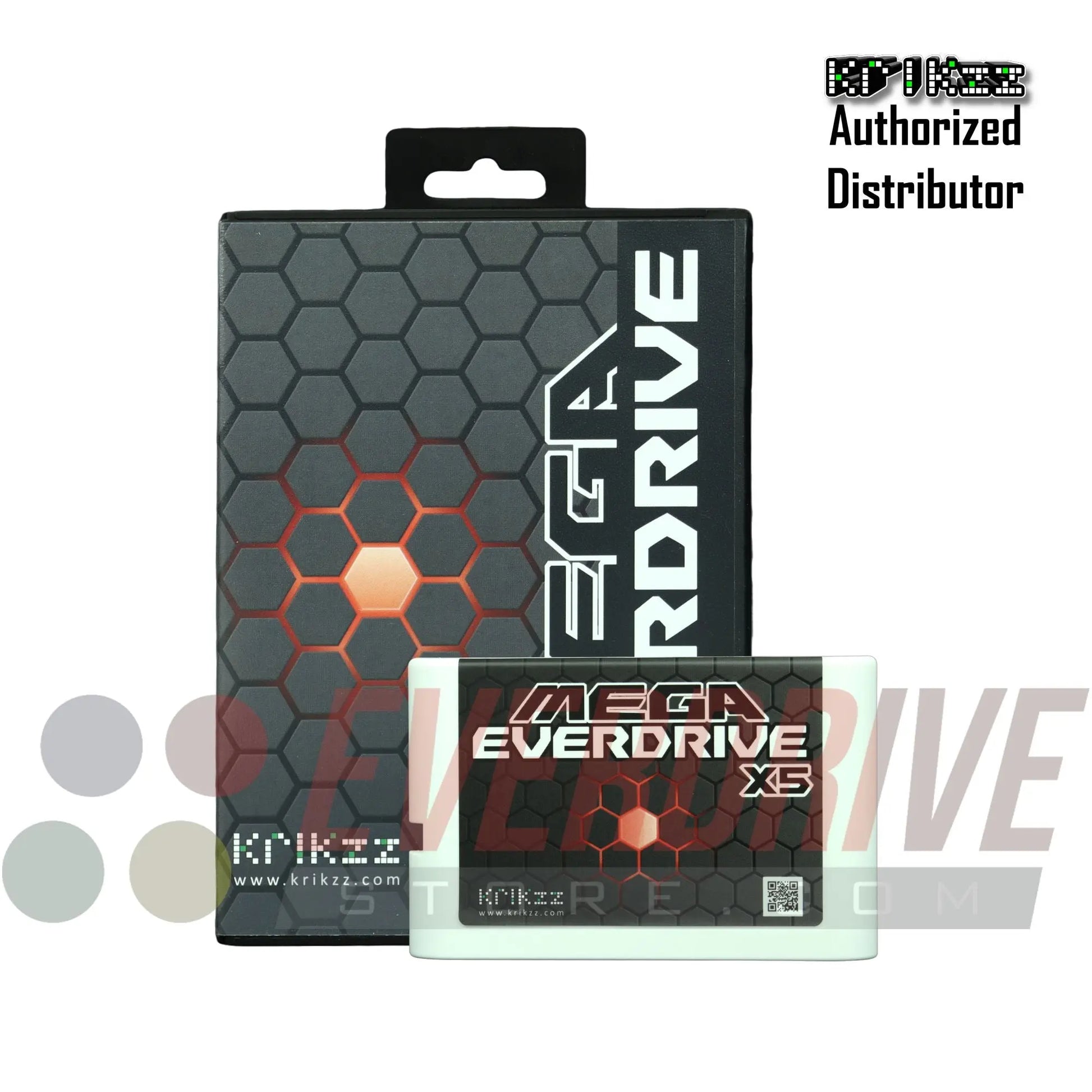 Mega Everdrive X5 - White by Krikzz for Genesis or Mega drive KRIKzz