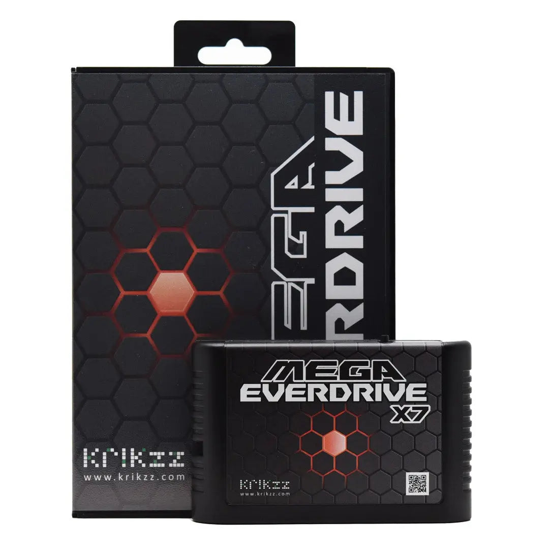 Mega Everdrive X7 - Black by Krikzz for Genesis or Mega Drive Krikzz