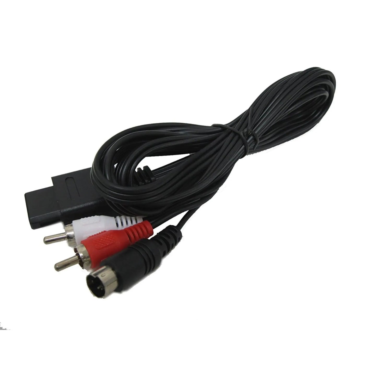 S-Video Cable 6 feet Black for SNES N64 GC GC EverdriveStore.com