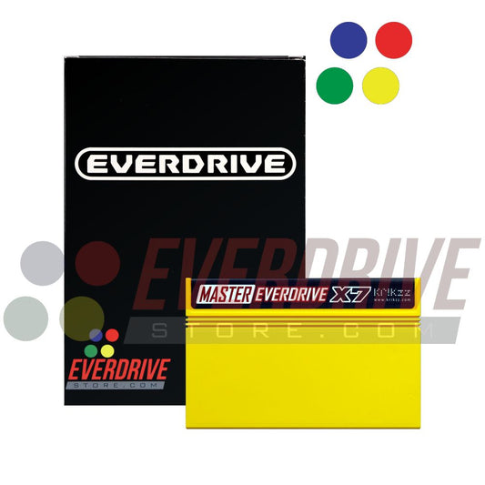 Master Everdrive X7 - Yellow by Krikzz for Master system